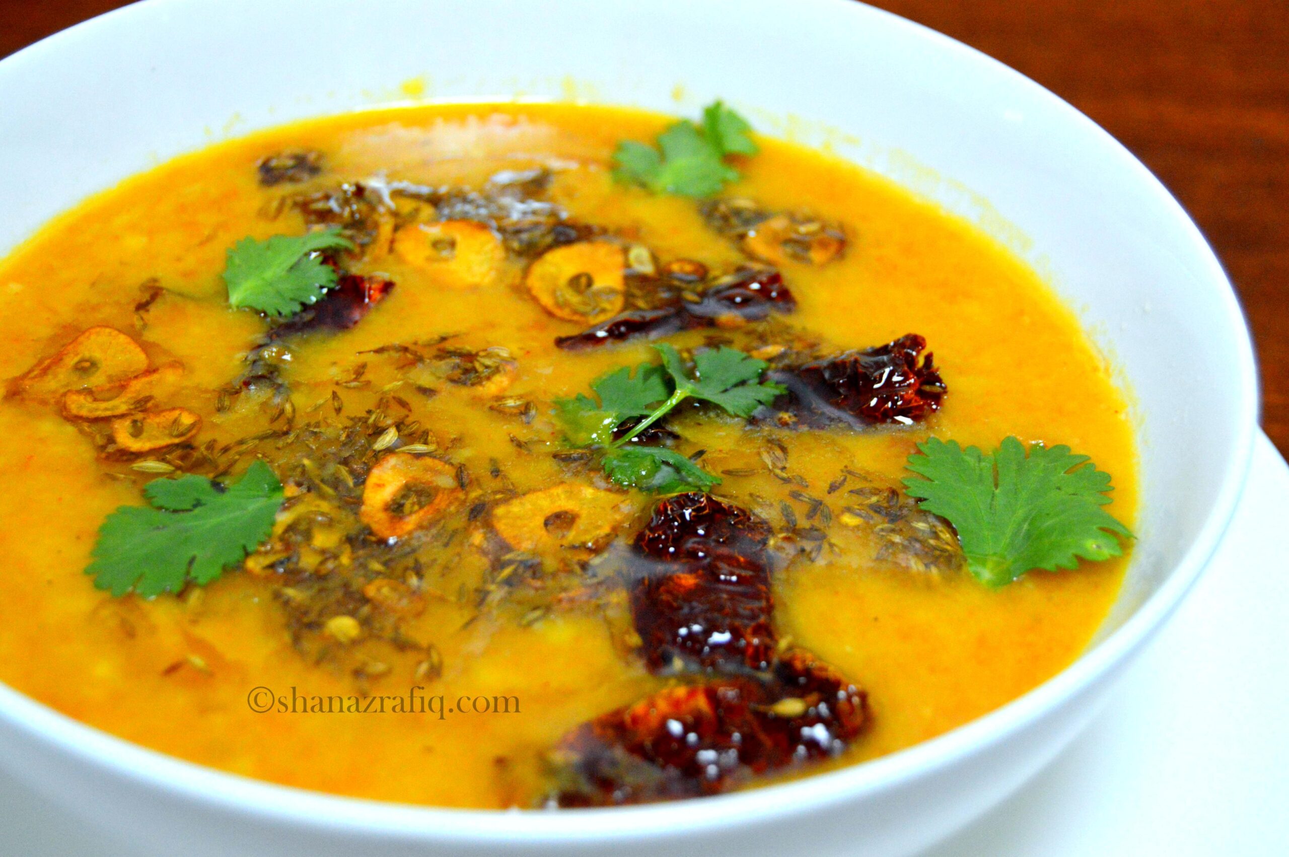  A bowl of Khatti Dal is the perfect way to warm up on a cozy night in.