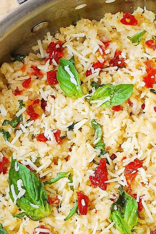  A burst of colors and flavors, Basmati-Sun-Dried Tomato Rice Pilaf is a must-try!