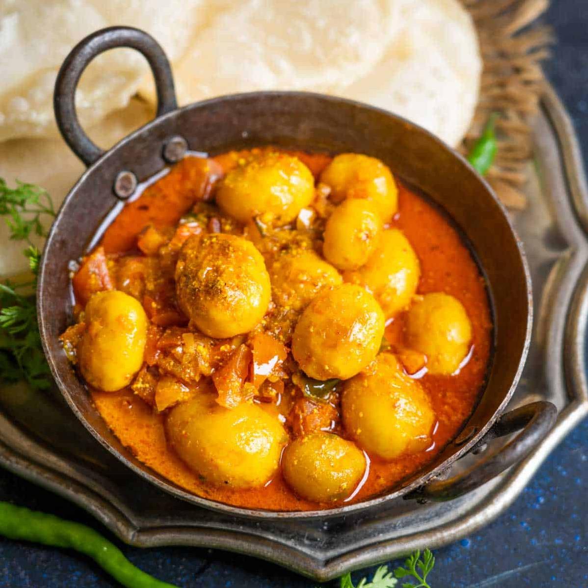  A delectable blend of aromatic spices and golden potatoes, this dish is sure to become your new favorite.