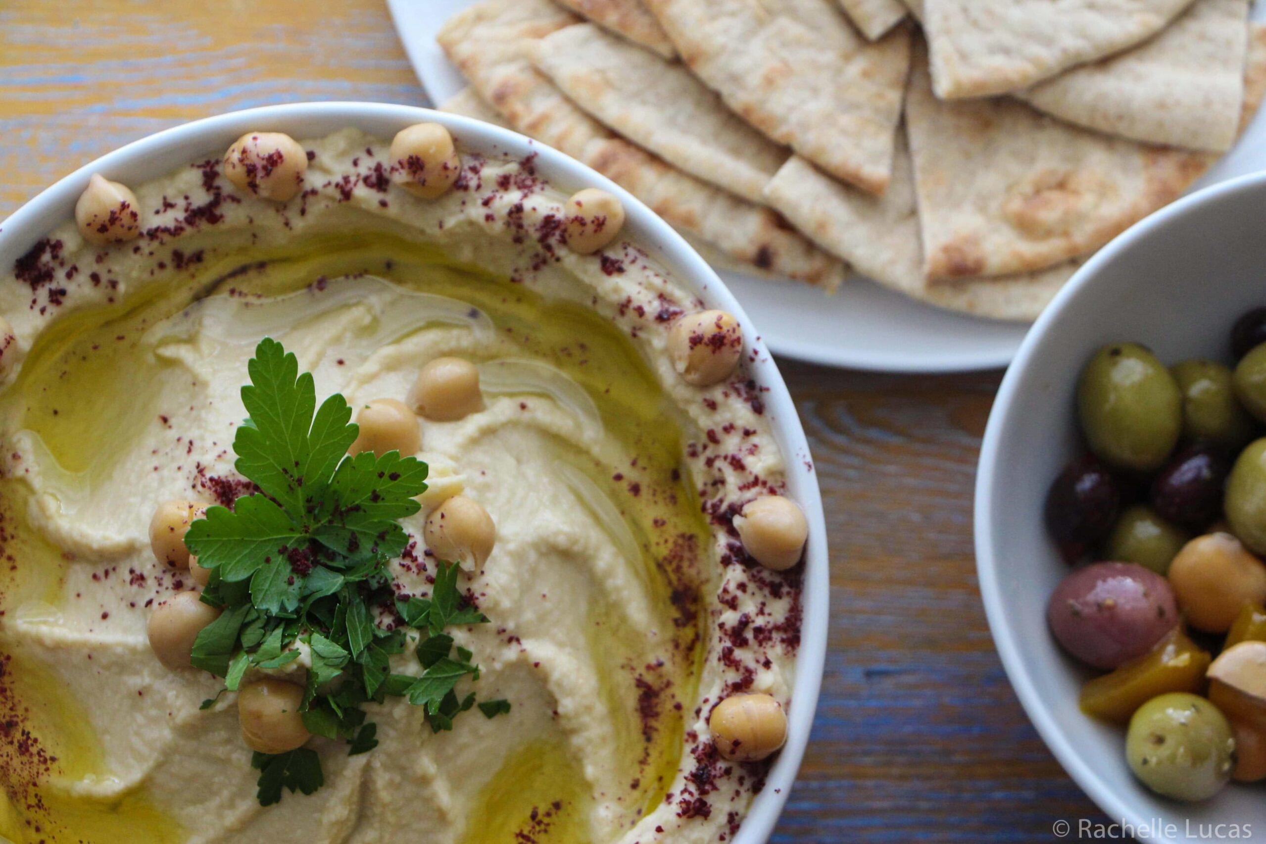  A deliciously flavorful hummus from Jordan.