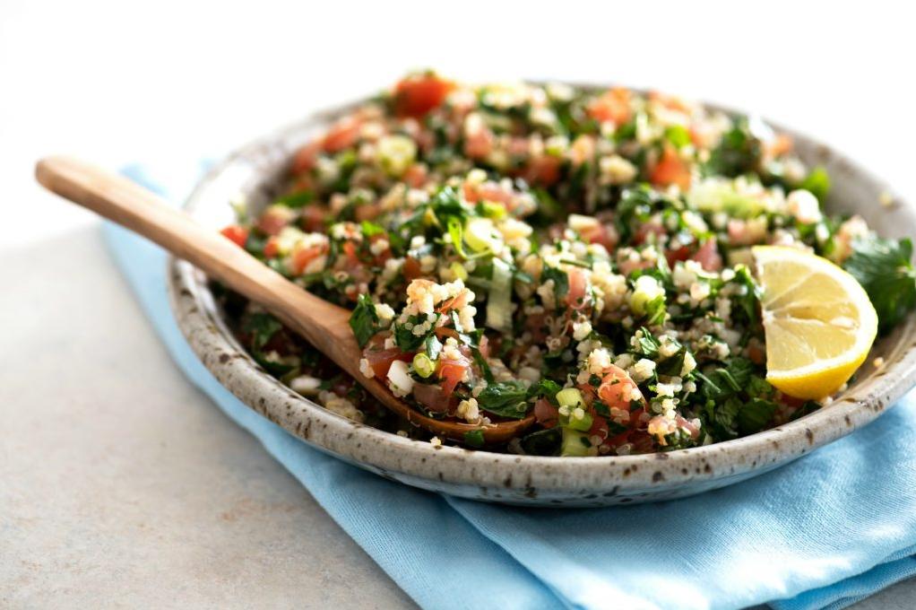  A fresh and zesty bowl of Tabbouleh packed with wholesome goodness!