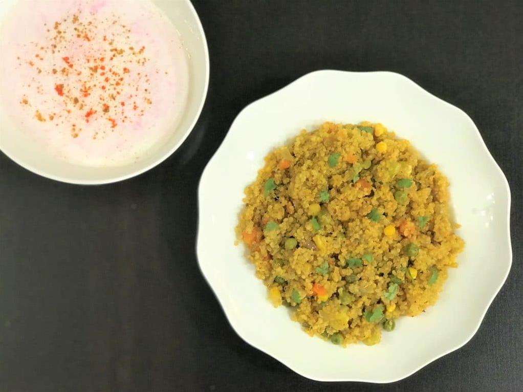  A hearty and healthy Quinoa Pilaf is a perfect fix for a quick and scrumptious meal!
