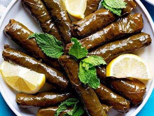  A medley of flavors in every bite - that's what you get with dolmas.