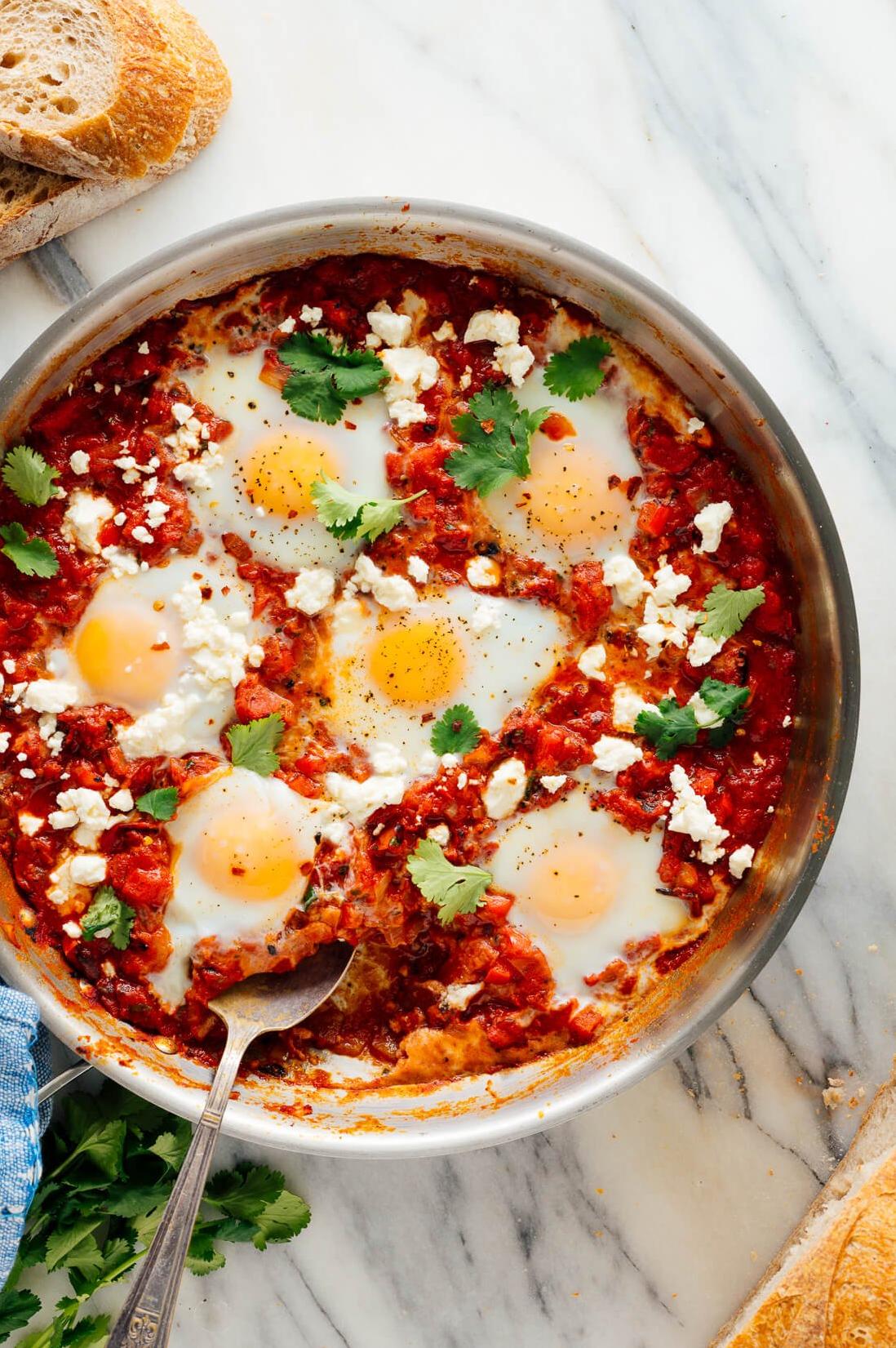  A Middle Eastern twist on eggs for breakfast