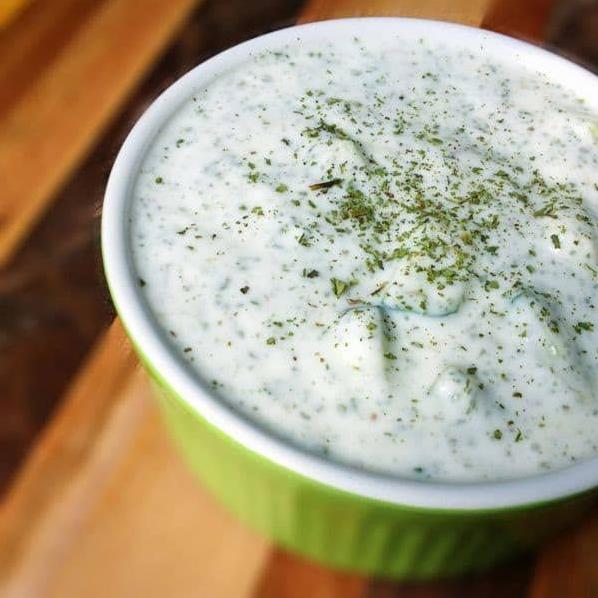  A refreshing yogurt dip that pairs perfectly with grilled meats and vegetables.
