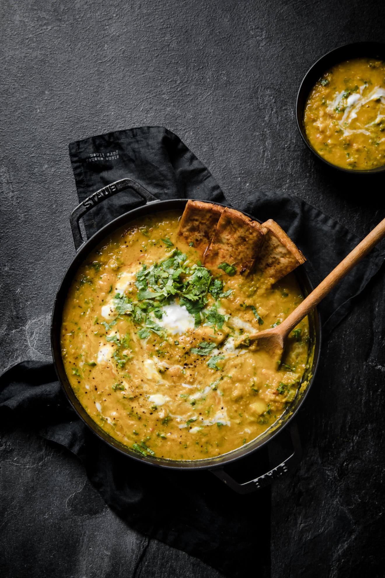  A warm bowl of comfort on a cold day – Lentil Tofu Soup