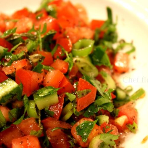 Armenian Tomato and Herb Salad