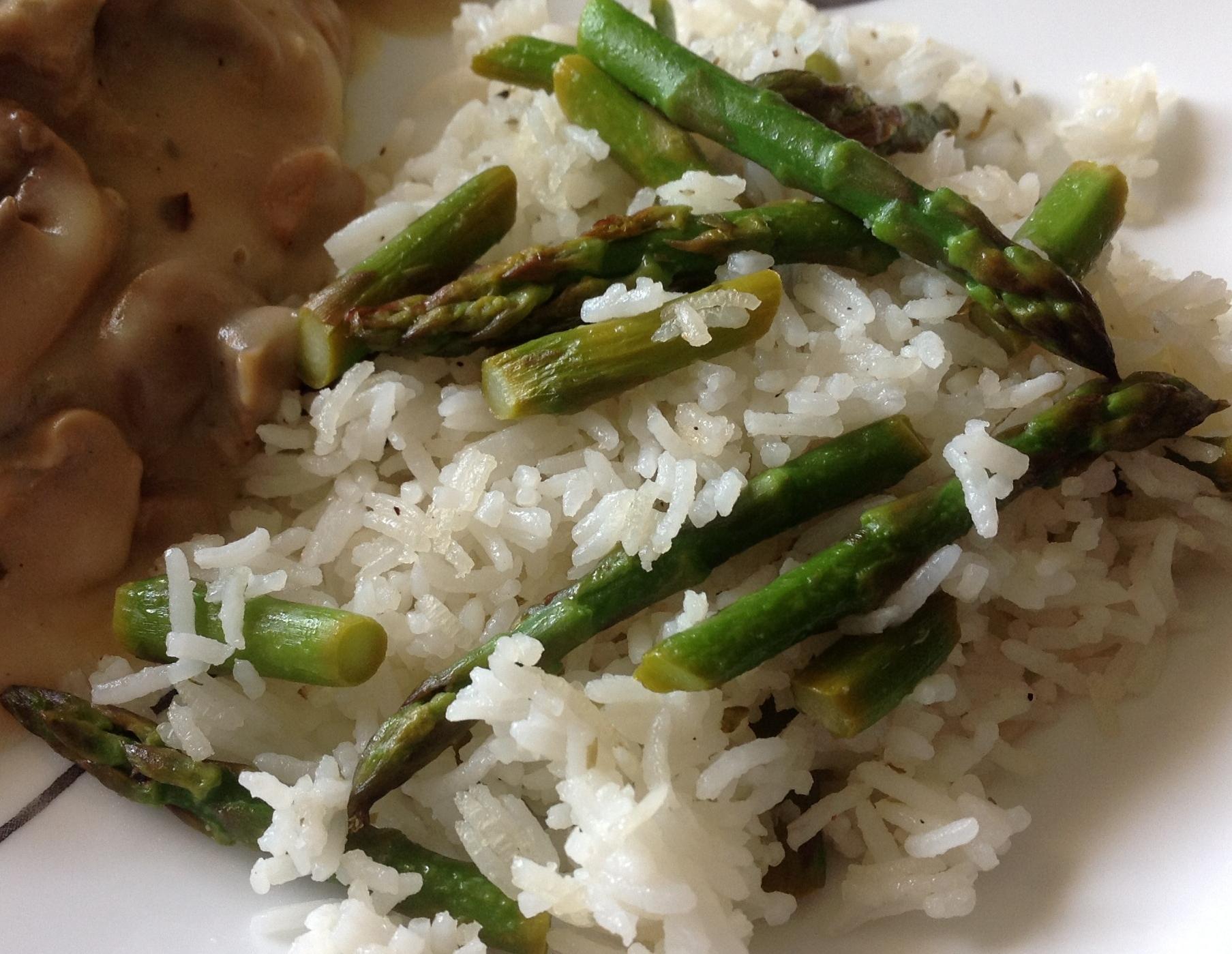 Healthy Asparagus Pilaf Rice Recipe for Nutritious Meal