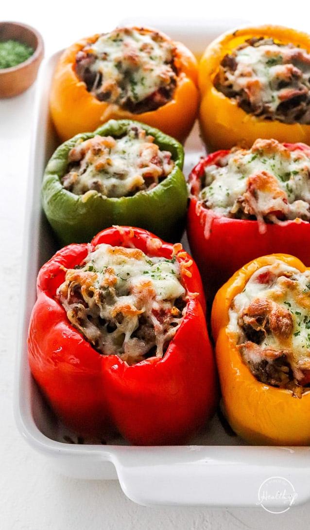  Baked capsicum: A healthy and delicious side dish that won't disappoint.