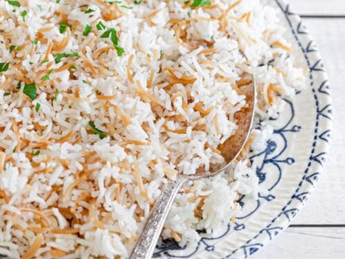  Bring a bit of Arabian Nights to your dinner table with this rice dish.