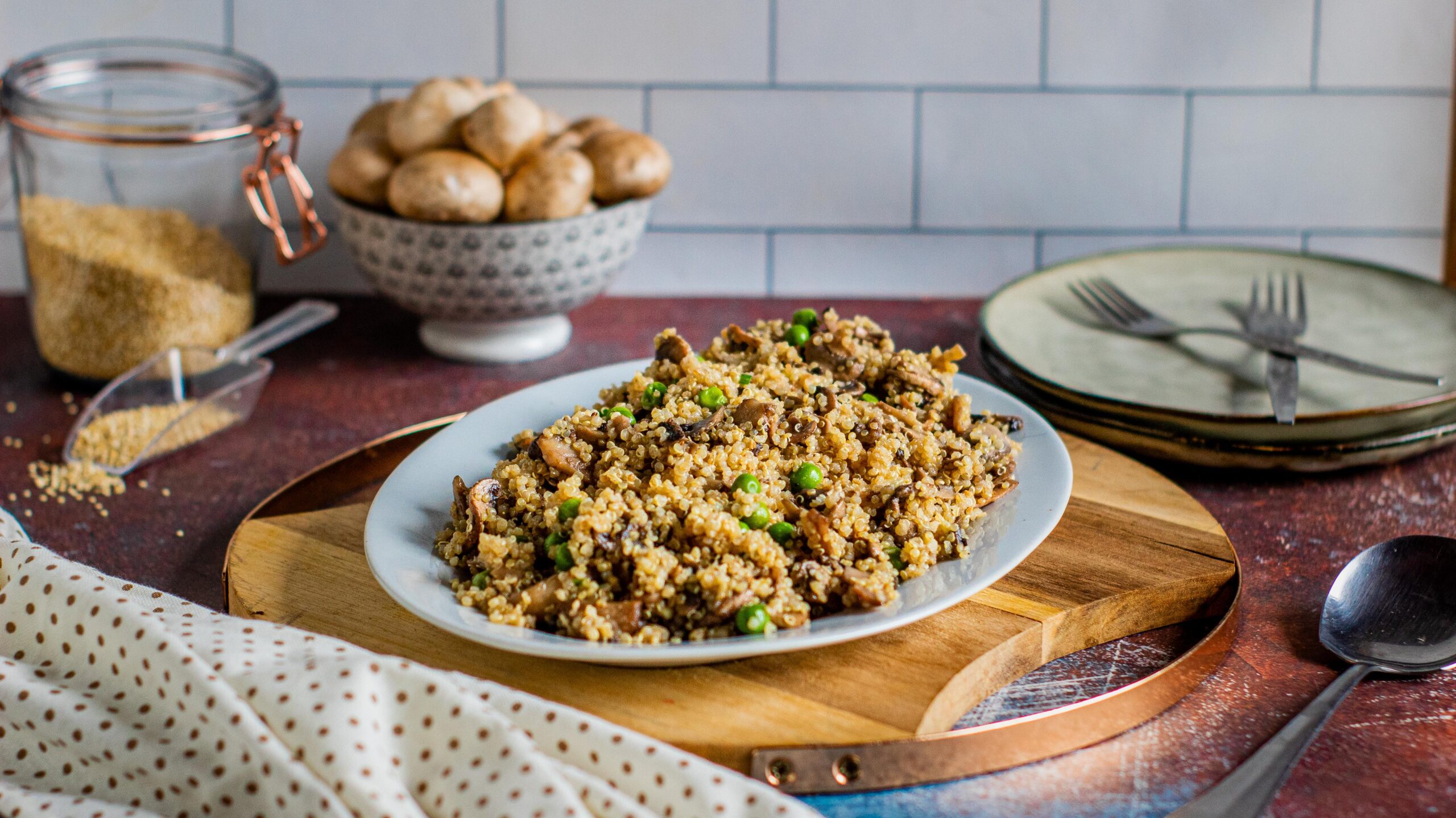  Comfort food never tasted so good with our Quinoa Pilaf recipe!