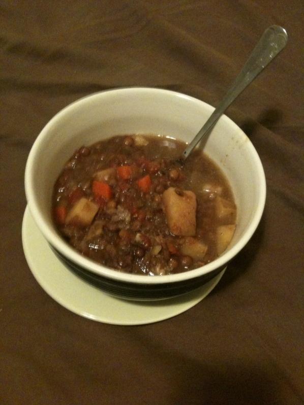 Hearty and Healthy Crock Pot Beef Lentil Soup