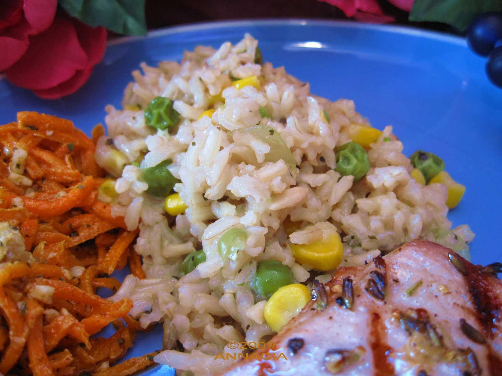 Delightfully nutty and satisfying, this brown rice pilaf is both delicious and good for you.