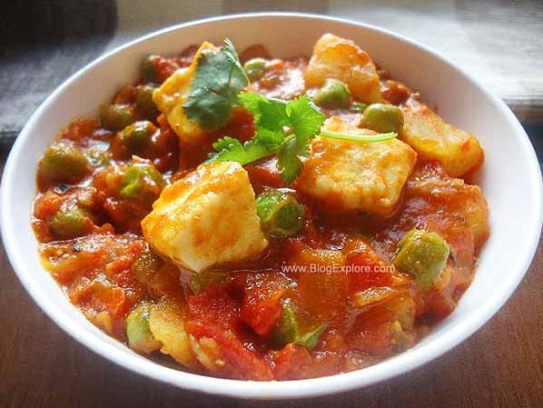  Dive into the flavourful world of vegetarian cuisine with this Sabzi dish.
