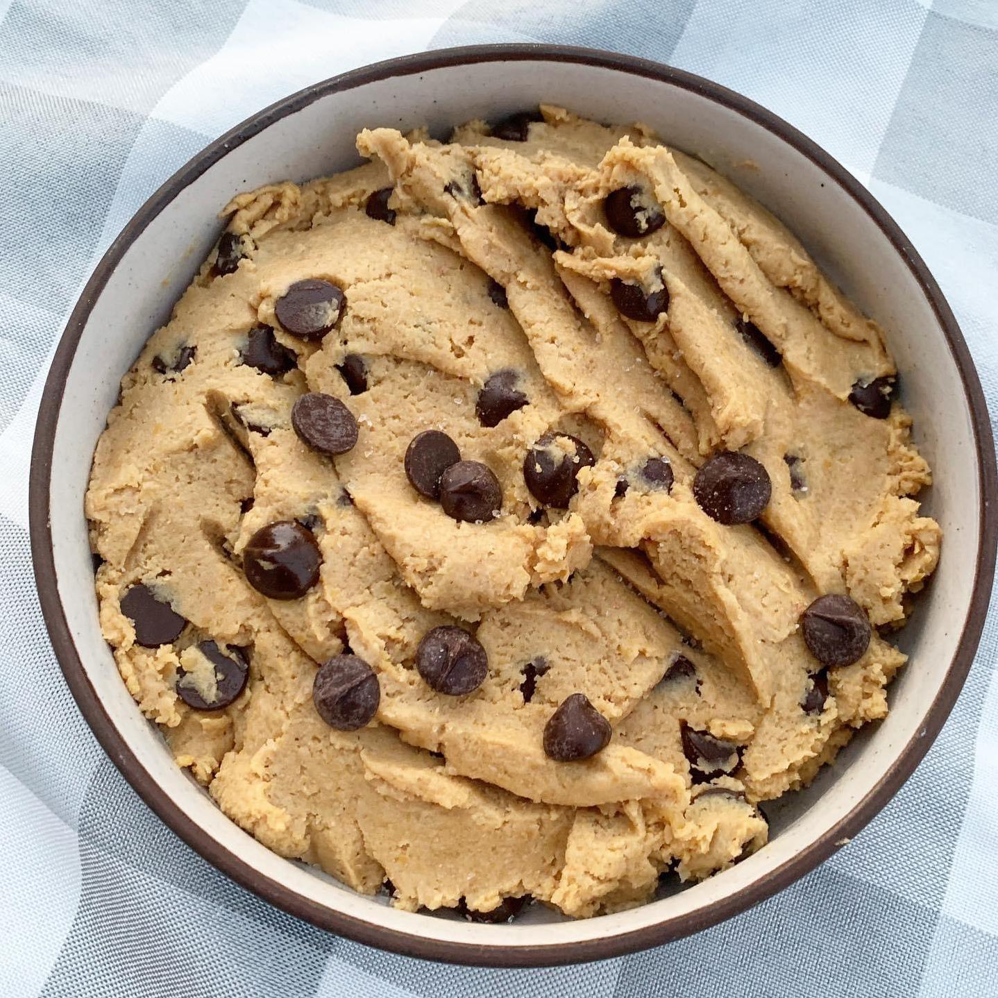  Enjoy the taste of cookie dough without the raw eggs.