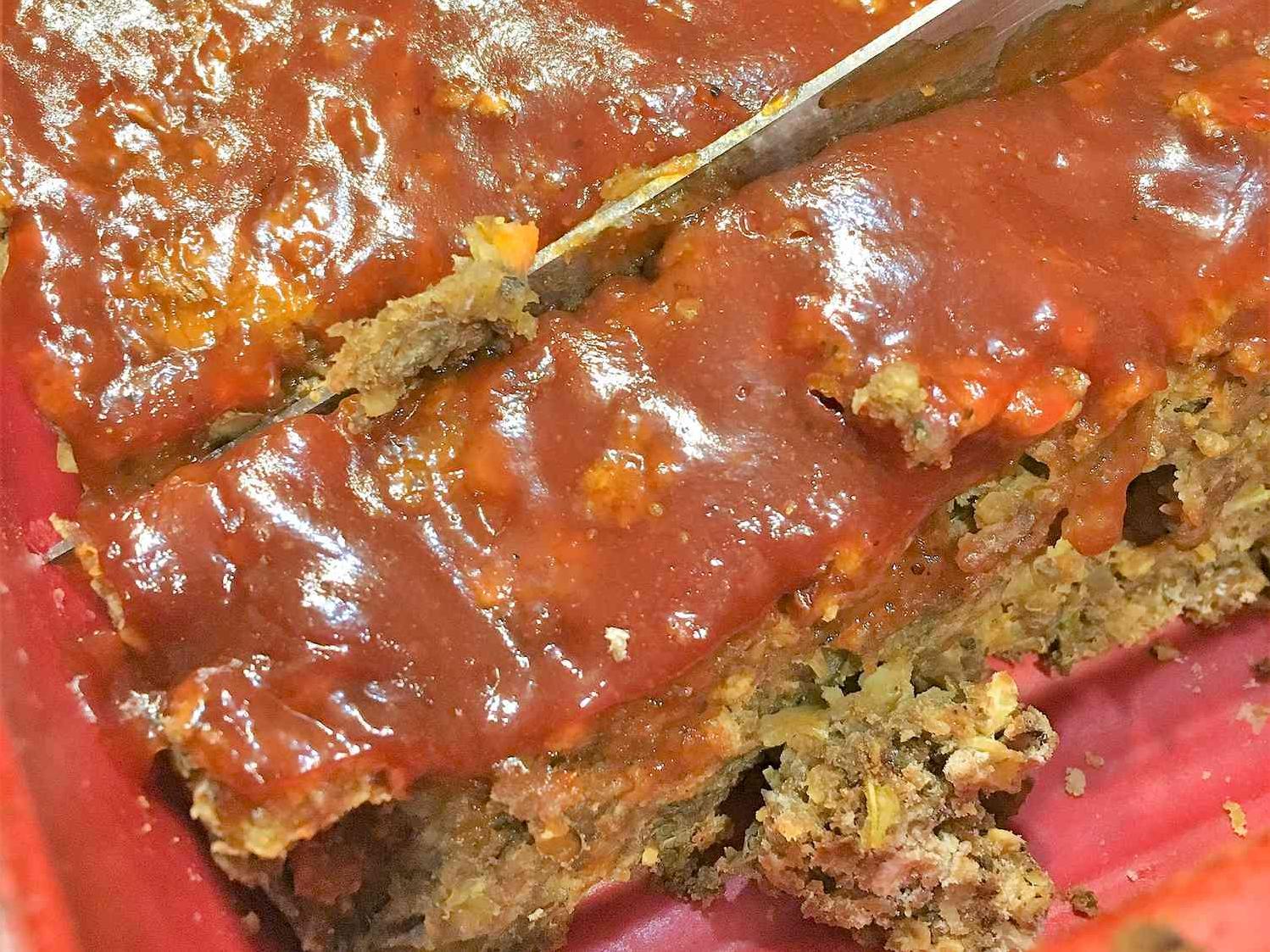  Every bite of this lentil loaf oozes Asian-inspired goodness.