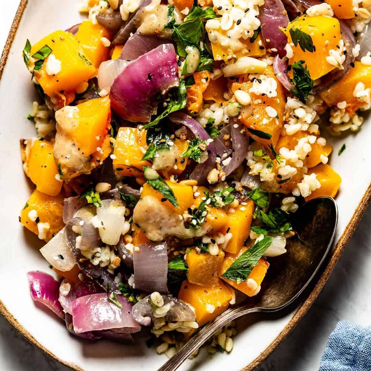  Excite your palate with this mouth-watering Butternut Squash and Lebanese Spiced Ground Beef recipe.