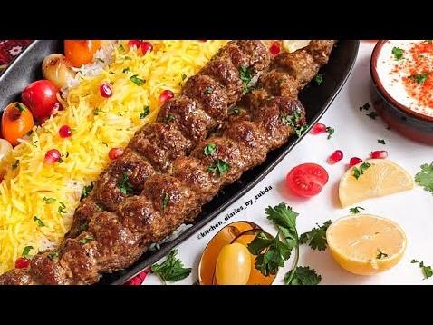  Festival of colors and flavors on a plate - Iranian Chelo Kabob
