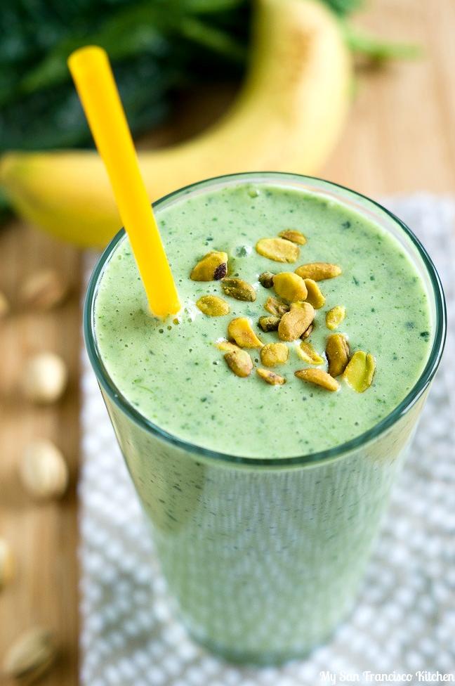  Get a taste of the Mediterranean with this delicious blend of yogurt and pistachios.