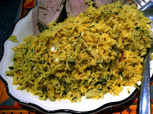 Golden Rice Pilaf
