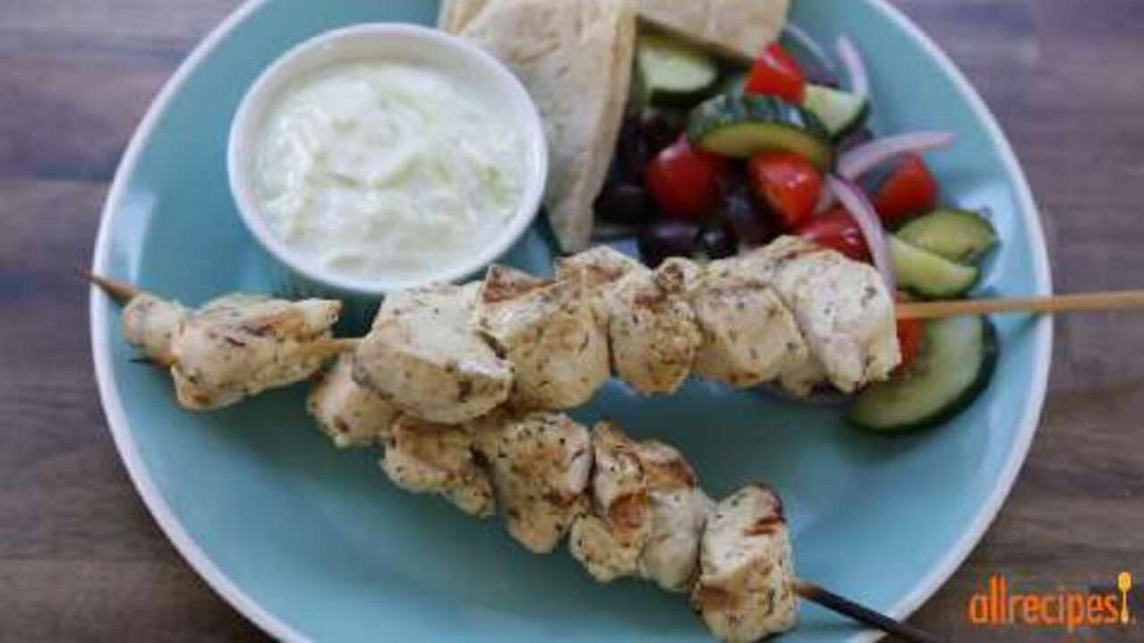  Grilled to smoky perfection, these souvlaki skewers are guaranteed to be a hit at any occasion
