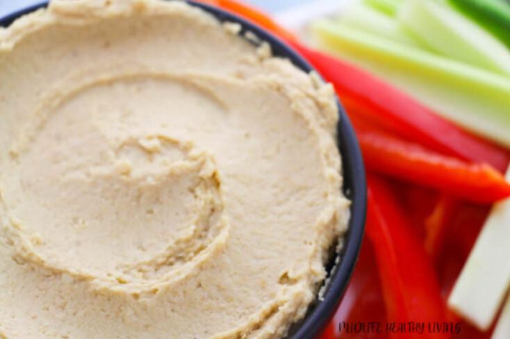  Healthy snacking just got a whole lot easier with this hummus recipe