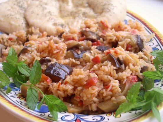  Hot and steamy, a pilaf that is perfect for cold winter nights