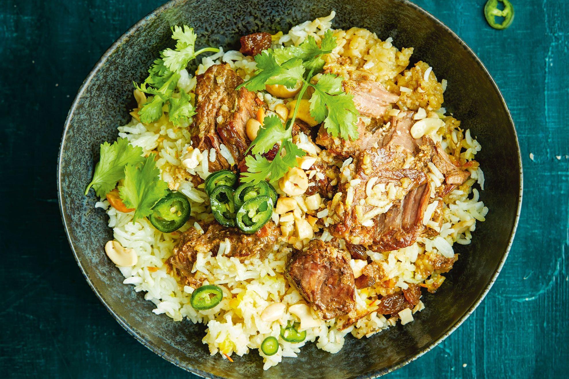  I dare you to resist taking a bite of this mouth-watering Beef Biryani