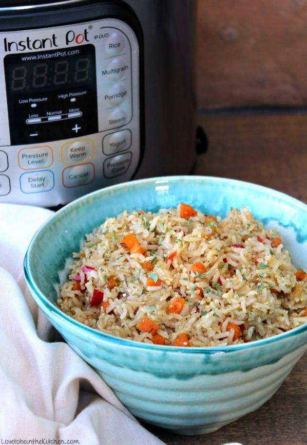  If you're looking for a comforting, filling meal, this rice is the answer.