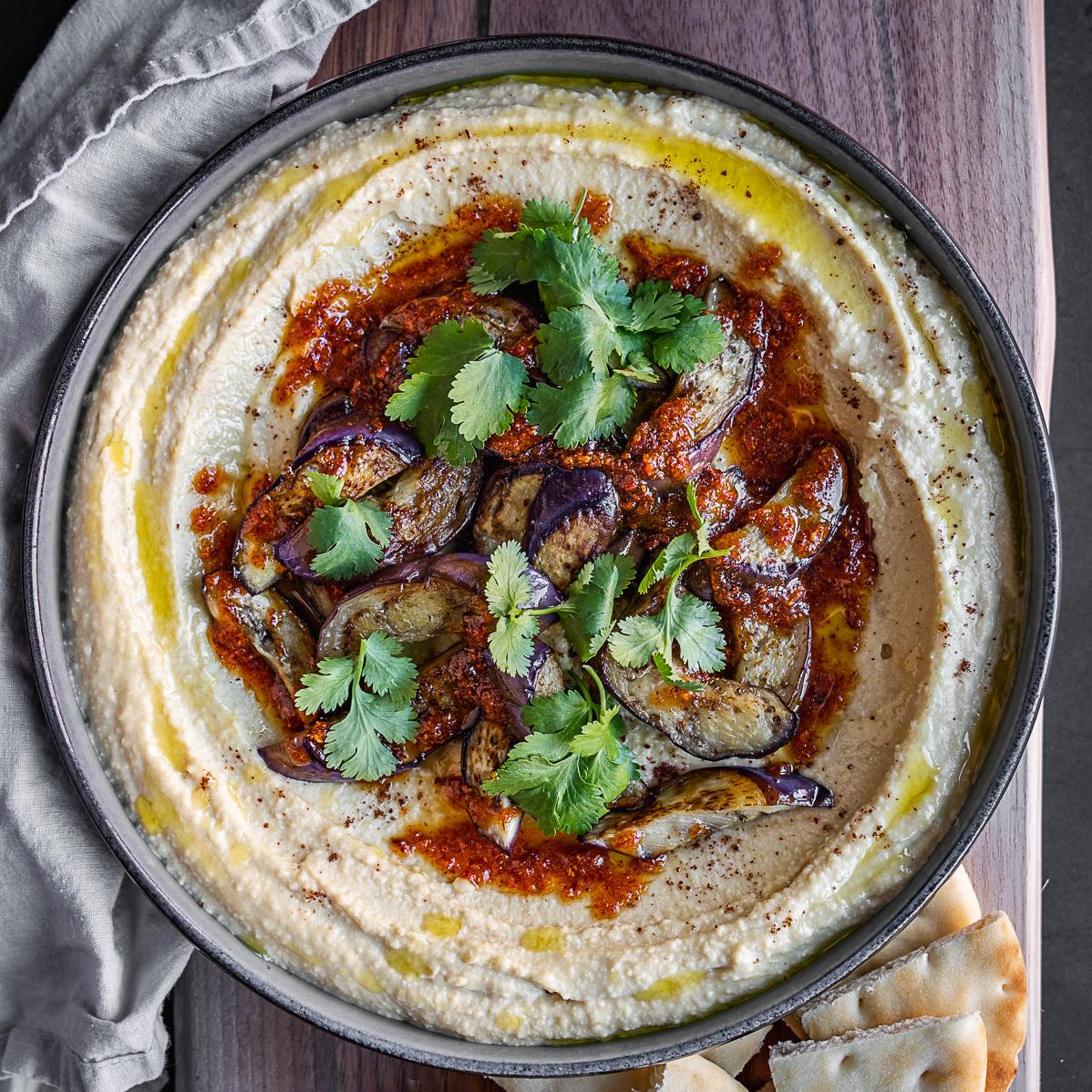  Impress your guests with this unique take on traditional hummus.