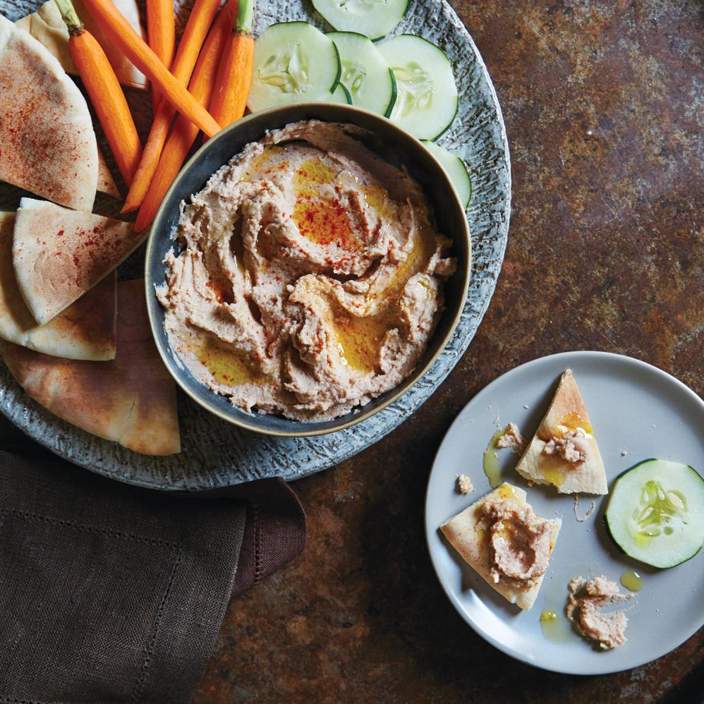  Jazz up your hummus game with a simple ingredient swap.