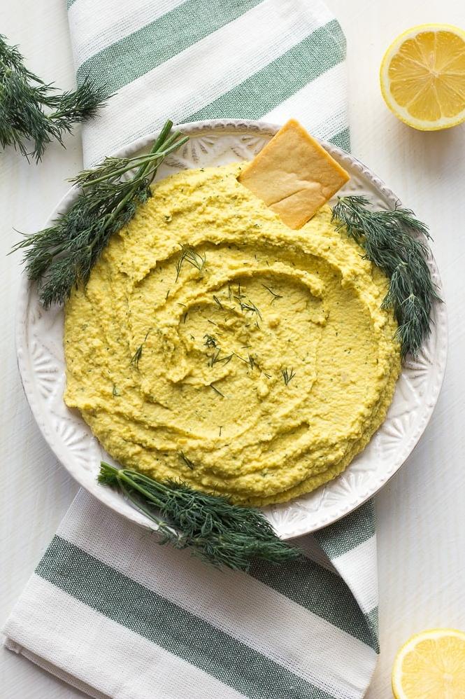 Lemon-Dill Hummus