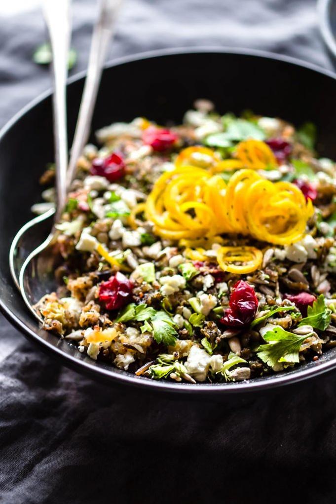  Nutrient-dense blend of wild rice and protein-packed quinoa.