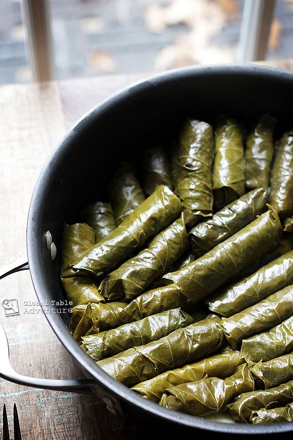  One bite of these stuffed grape leaves and you'll be transported to the Middle East.