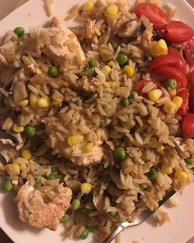  One bite of this salmon pilaf will take your taste buds on a ride