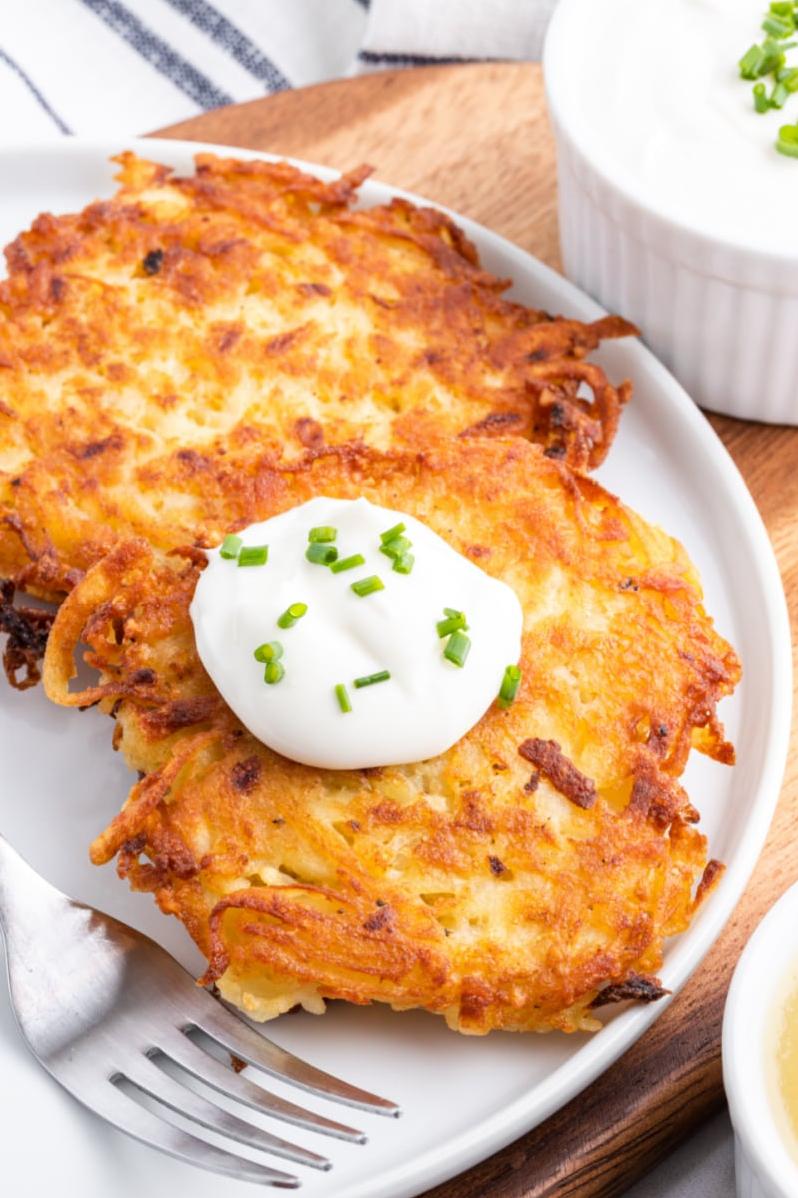 Our perfectly crisp Potato Latkes are the perfect solution for any potato cravings