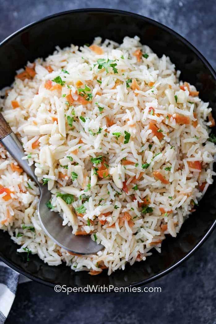  Say goodbye to basic rice and hello to flavor.