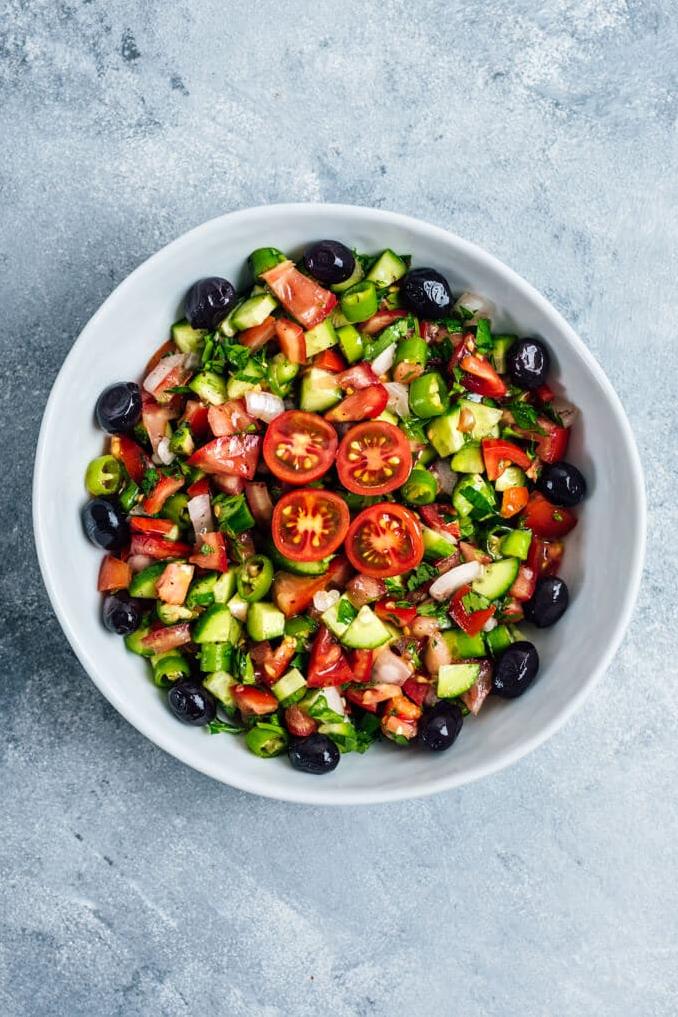  Simple, healthy, and absolutely delicious Turkish salad recipe.