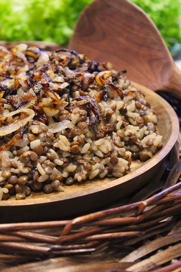  Simplicity is the key to the heart of this humble lentil and rice dish