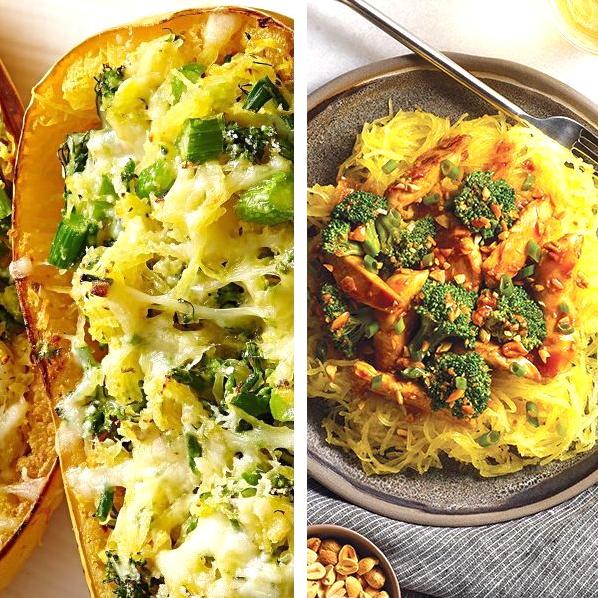  Spaghetti squash never looked and tasted so vibrant