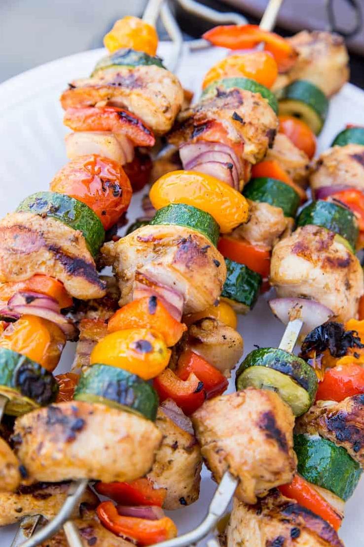  Taste the Mediterranean with our chicken and shrimp skewers.