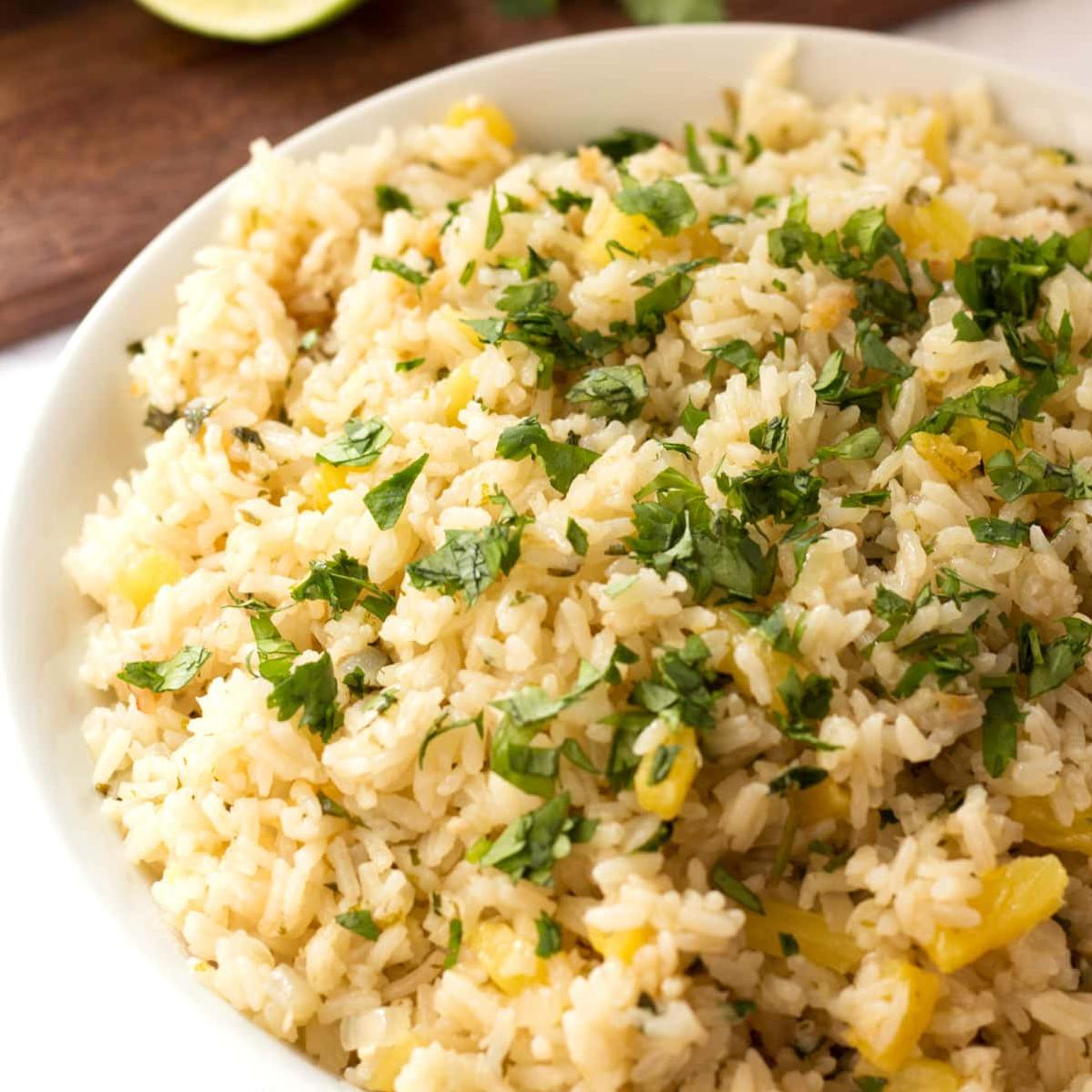  The aroma of freshly cooked rice mixed with lime and peanuts will make your mouth water.