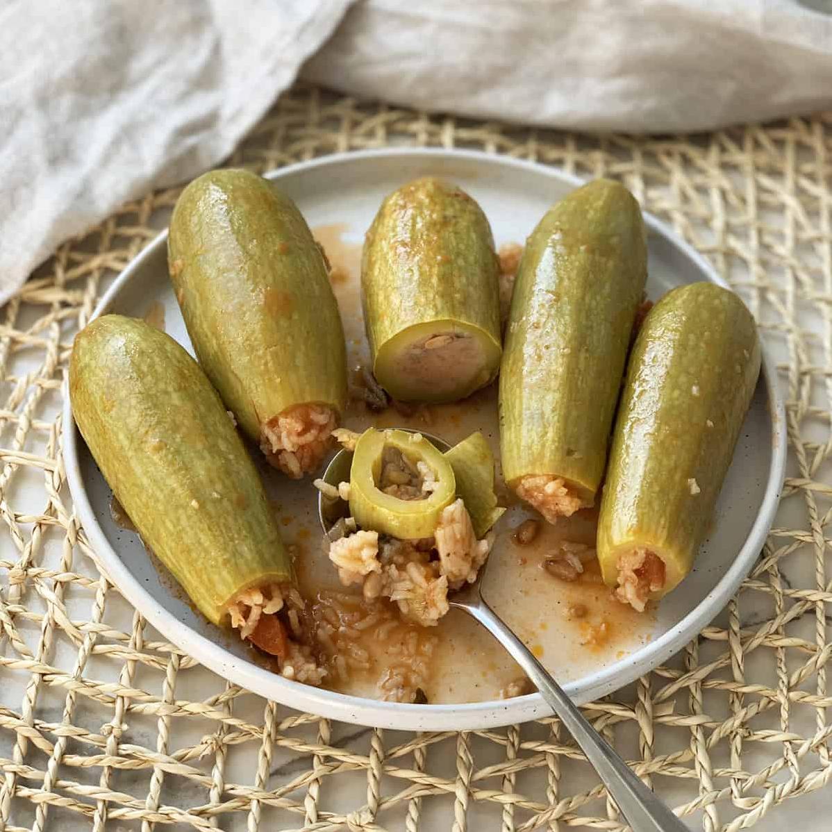  The entire family will love this stuffed squash dish.