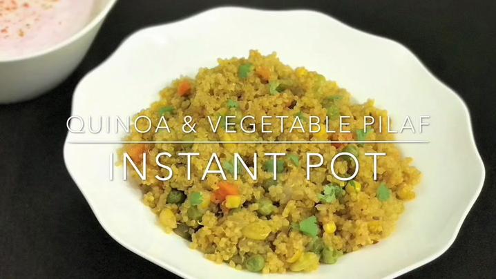  The flavors of the Indian Upma are blended so well in our Quinoa Pilaf Preparation!