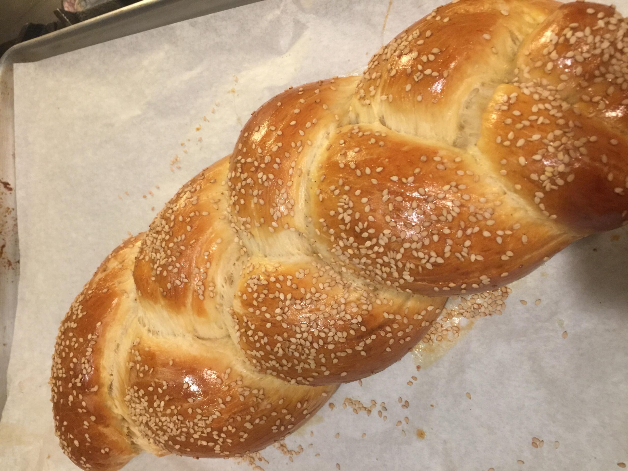  The golden crust on this challah will make you drool