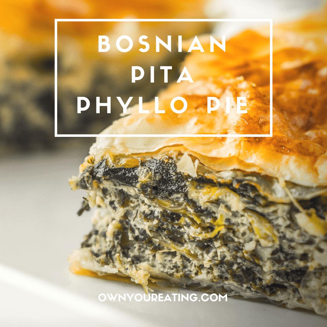  The layers of buttery phyllo pastry and spinach filling make for a satisfying meal.