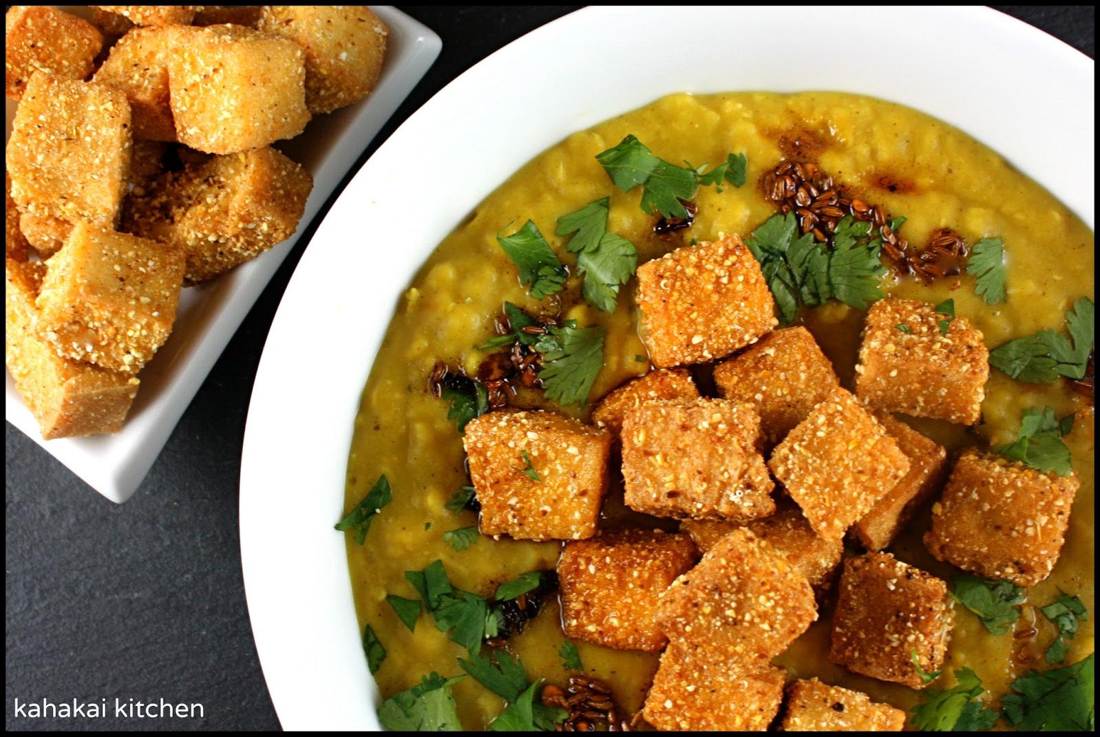  The perfect balance of savory and spicy – Lentil Tofu Soup