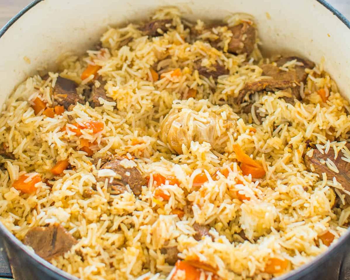  The ultimate comfort food: hot, hearty, and flavorful pilaf