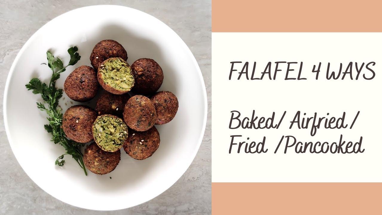  These cheat's falafel are so simple to make, even my cat could do it! (Well, almost).