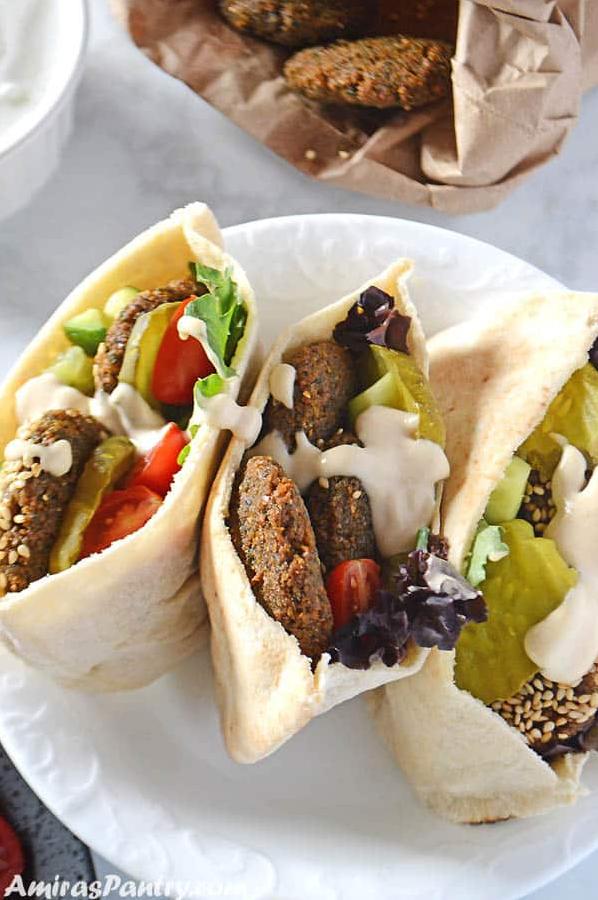 These falafel will make your taste buds dance and your stomach happy.